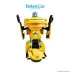 Transforming robot car for toy